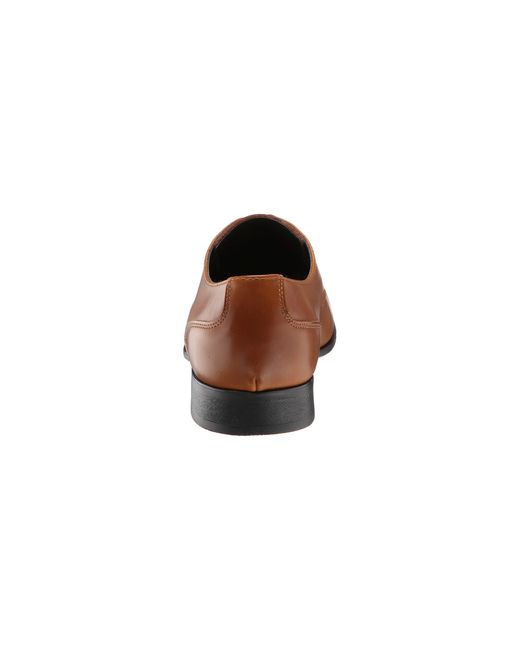 Calvin Klein Brodie Burnished Leather in Brown for Men Lyst