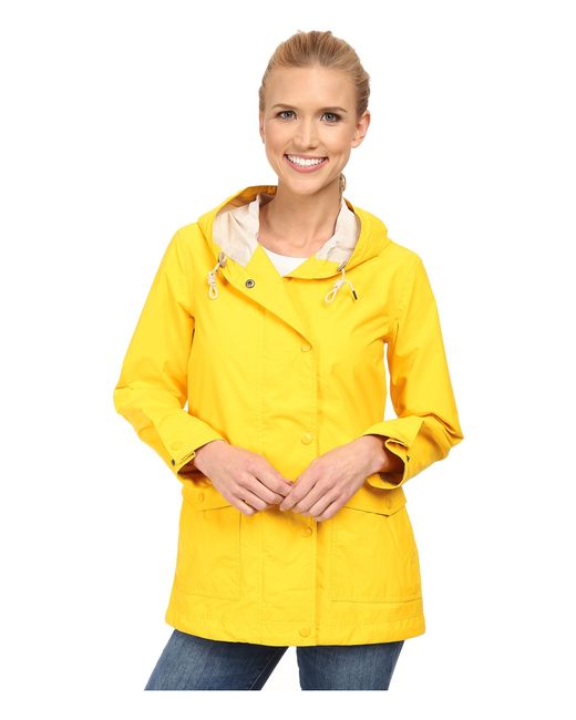 Woolrich Yellow Classic Waterproof Rain Slicker Ii