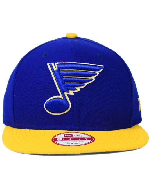 St. Louis Blues New Era 9Fifty Vintage Hockey Collection SnapBack