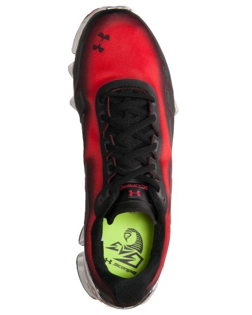 Under armour scorpio red chrome top
