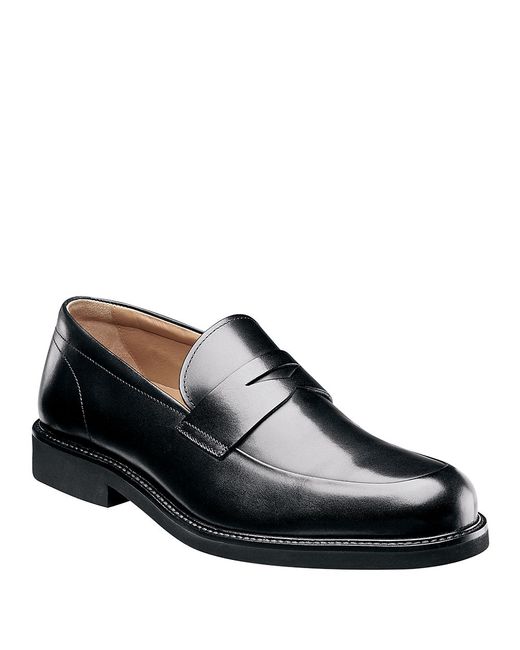 Florsheim Gallo Leather Penny Loafers in Black for Men | Lyst