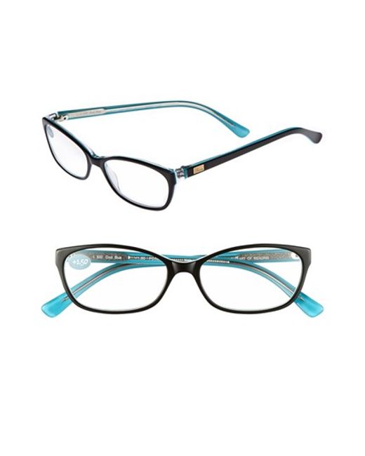 i line eyewear cool blue womens cool blue 53mm reading glasses cool blue product 0 627124867 normal