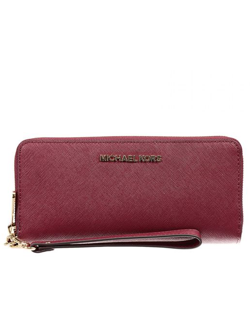 Michael Kors Red wallet  Red wallet, Wallet, Michael kors bag