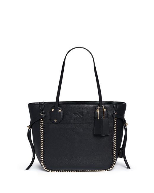 Coach whiplash tote clearance