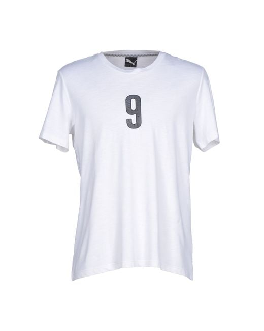 PUMA White T-shirt for men