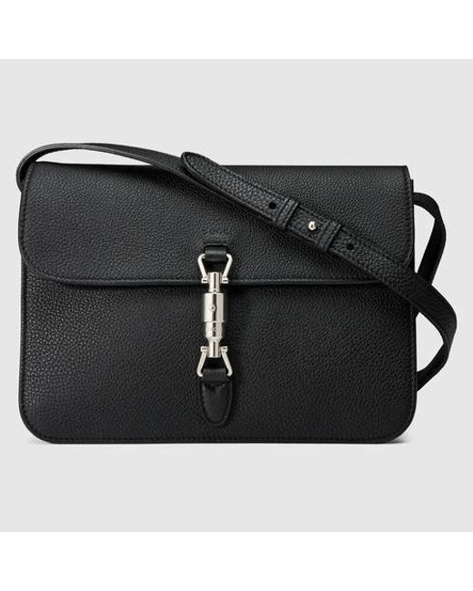 Gucci Jackie Soft Leather Shoulder Bag in Black (black leather) - Save 41% | Lyst