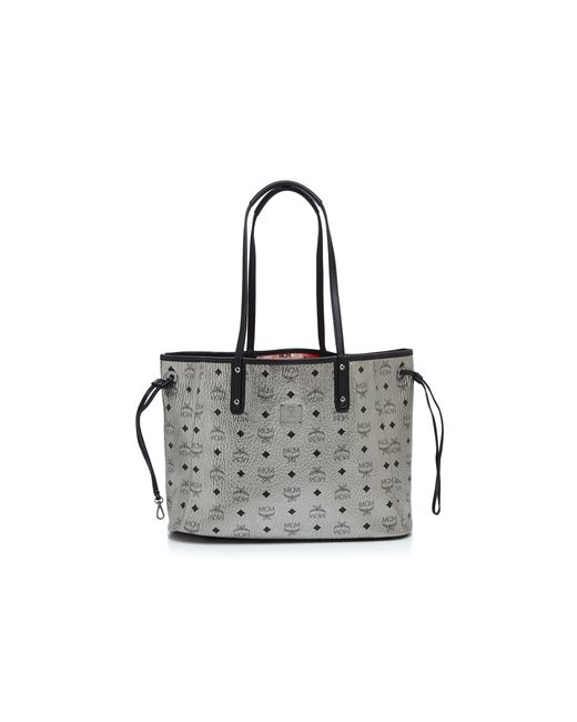 MCM Metallic Project Medium Reversible Shopper Tote