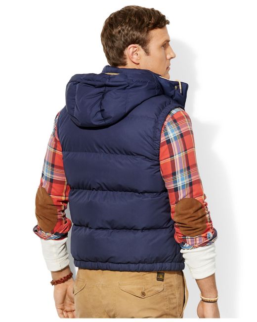 Polo Ralph Lauren Big And Tall Elmwood Down Puffer Vest in Blue for Men |  Lyst