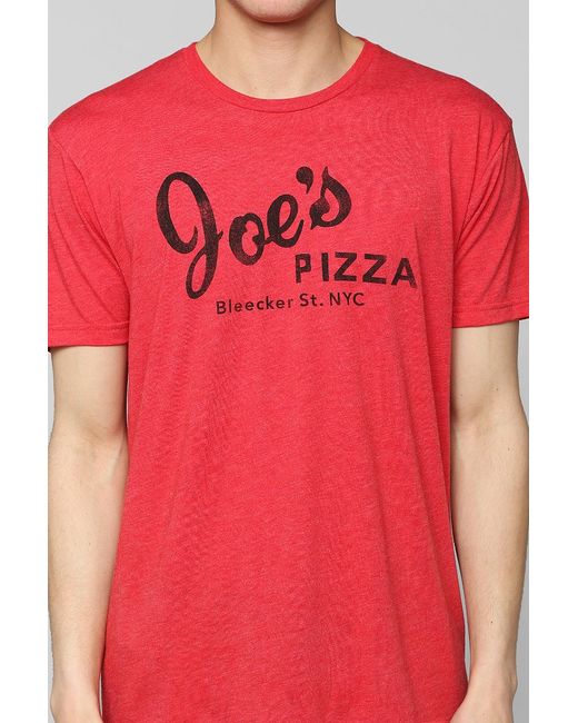 Urban Outfitters Red Joes Pizza Tee for men
