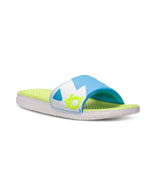 Nike Mens Solarsoft Kd Slide Sandal From Finish Line in Blue for Men | Lyst