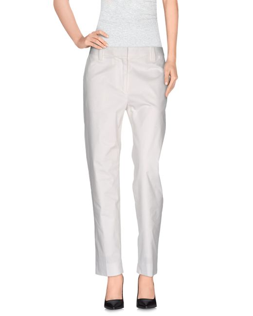 3.1 phillip lim Casual Pants in White - Save 41% | Lyst