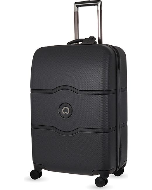 Delsey Chatelet Hard + Fourwheel Suitcase 67cm in Gray (Black) Lyst