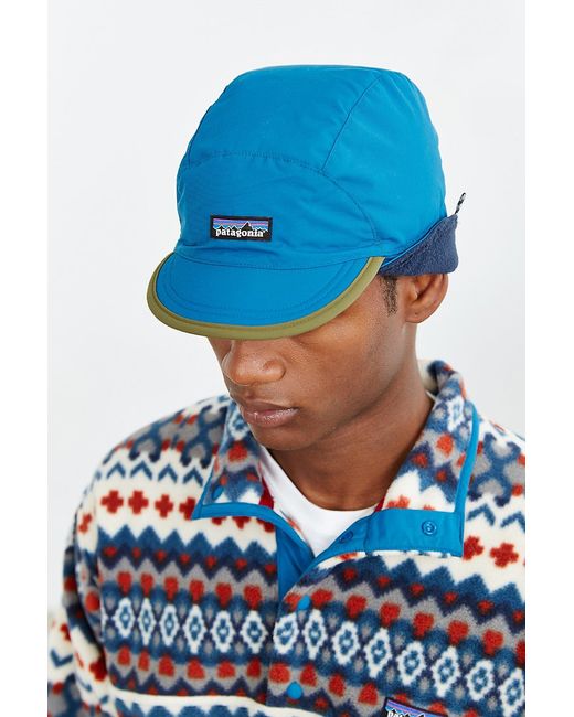 Patagonia Shelled Synchilla Duckbill Hat in Blue for Men | Lyst