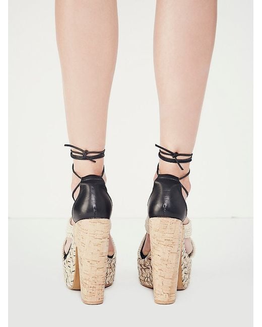 Suede High Society Heel in Black 