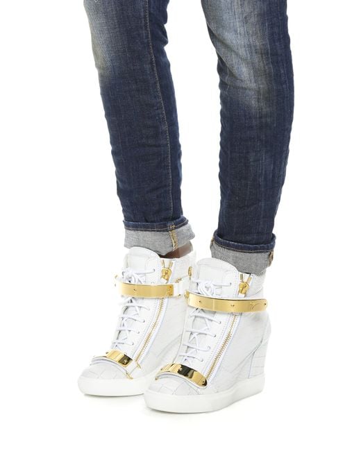 Giuseppe zanotti wedge sales sneakers sale