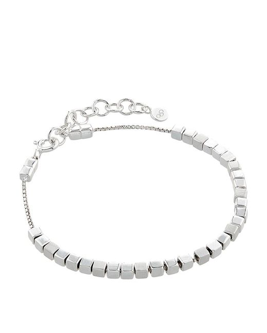 Links of London Grey and Green Friendship Bracelet  Jewellery from Francis   Gaye Jewellers UK