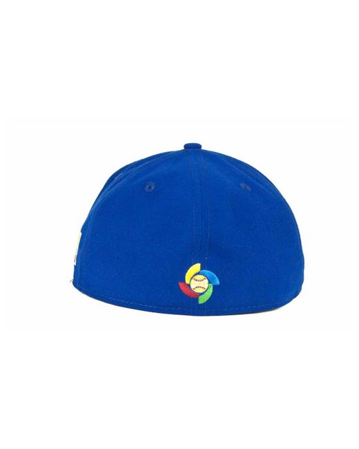 KTZ Colombia 2013 World Baseball Classic 59Fifty Cap in Blue for Men