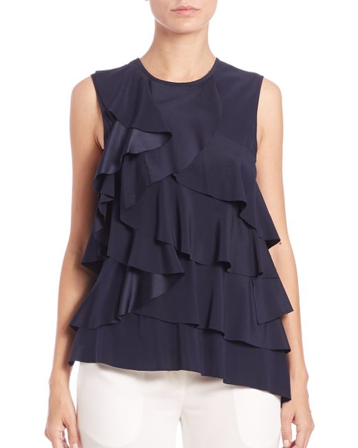 dkny silk top