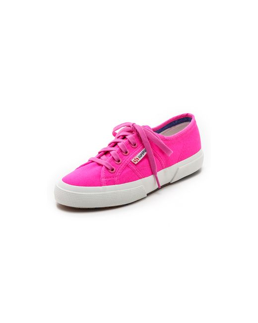 hot pink superga