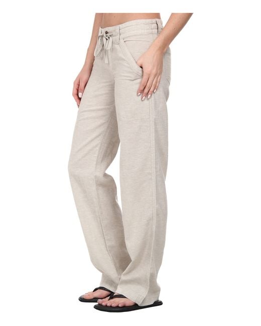 Patagonia Island Hemp Pants in Natural Lyst