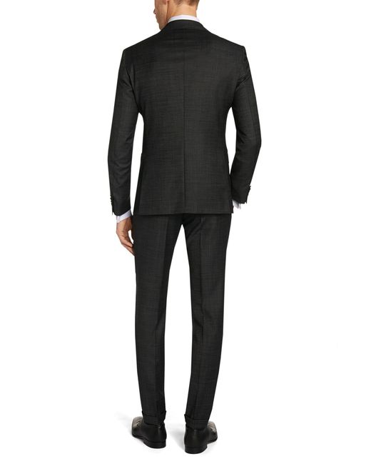 BOSS Black 'reyno/wave' | Extra Slim Fit, Super 140 Virgin Wool Suit for men