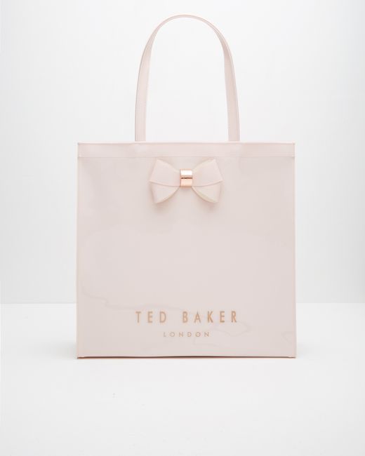 Ted Baker Pink Bow Detail Large Shopper Bag