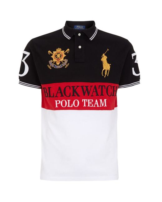 vækst produktion solopgang Polo Ralph Lauren Blackwatch Colour Block Polo Shirt for Men | Lyst Canada