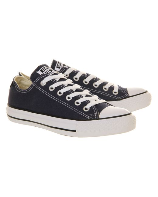 Converse All Star Low-top Leather Trainers - For Men in Blue for Men ...