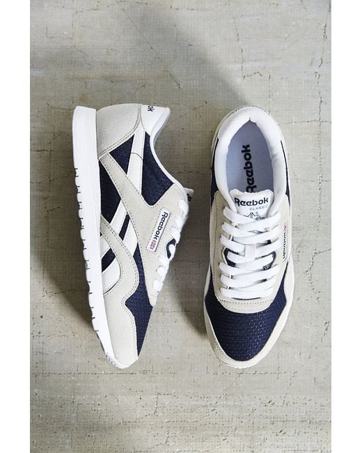 Reebok X Uo European Nights Classic Nylon Sneaker in Blue Lyst