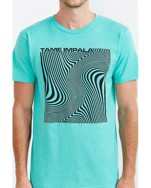 Urban Outfitters Green Tame Impala Tee for men
