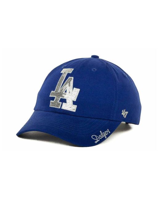 47 Brand Blue Women's Los Angeles Dodgers Sparkle Cap