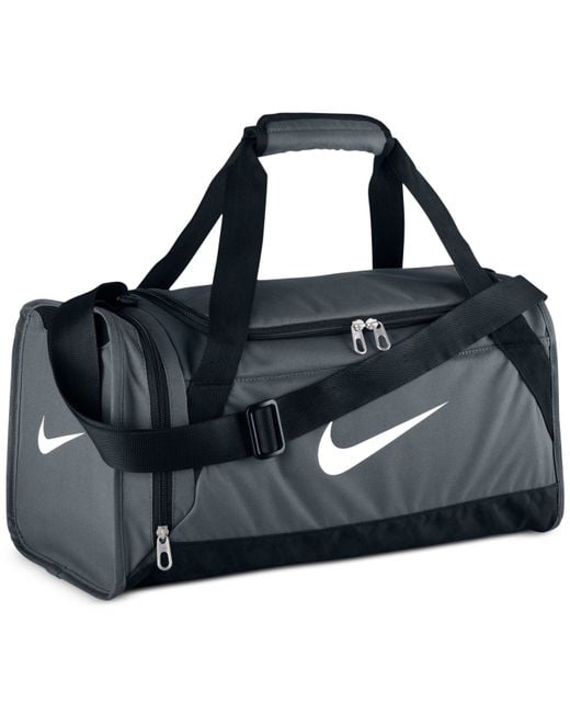 Nike Gray Brasilia 6 Extra-Small Duffle Bag for men