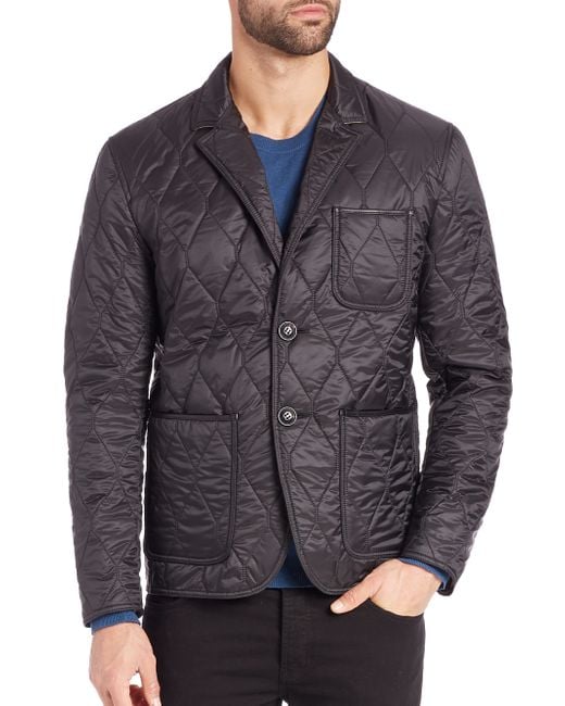 burberry brit quilted jacket mens