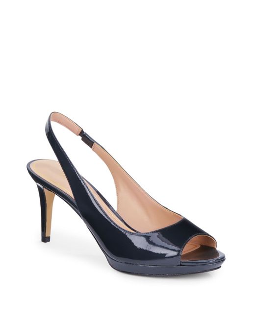 enzo angiolini blue heels