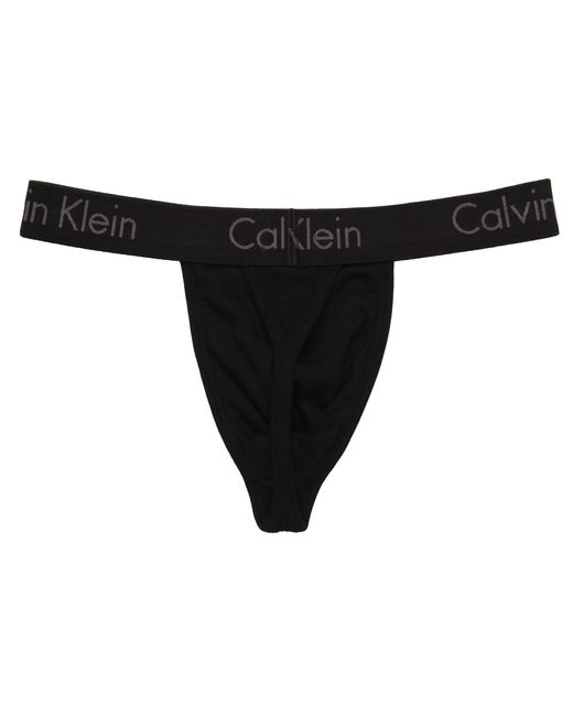 Calvin Klein Body Thong in Black for Men | Lyst