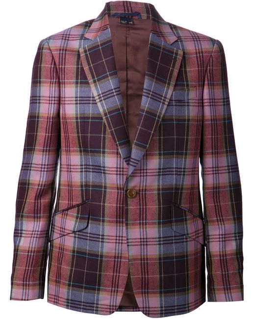 Vivienne Westwood Tartan Suit in Pink for Men | Lyst UK