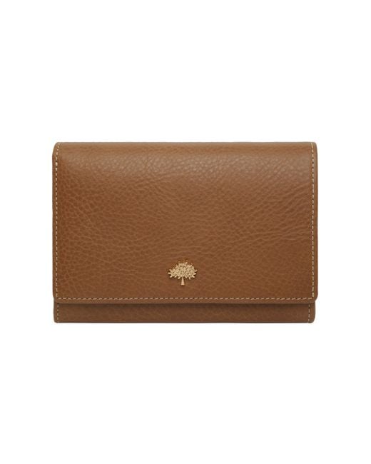 Mulberry Brown Tree French Purse