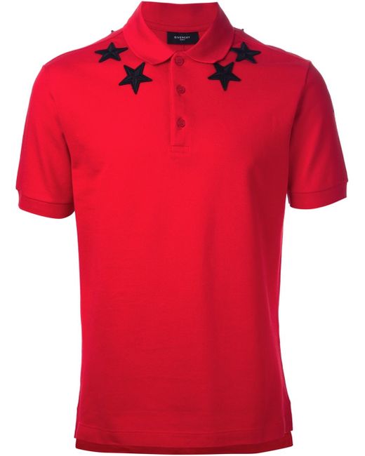 Givenchy Polo Shirt in Red for Men | Lyst UK