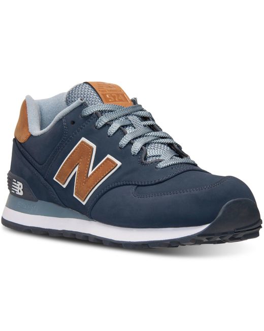 New Balance Men's 574 Casual Sneakers From Finish Line in Gray for Men |  Lyst