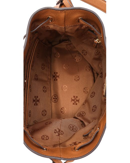 Tory Burch Brody Bucket Bag Bark in Brown Lyst Canada