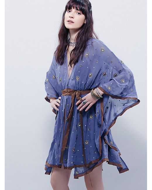 Free people embellished mini clearance dress