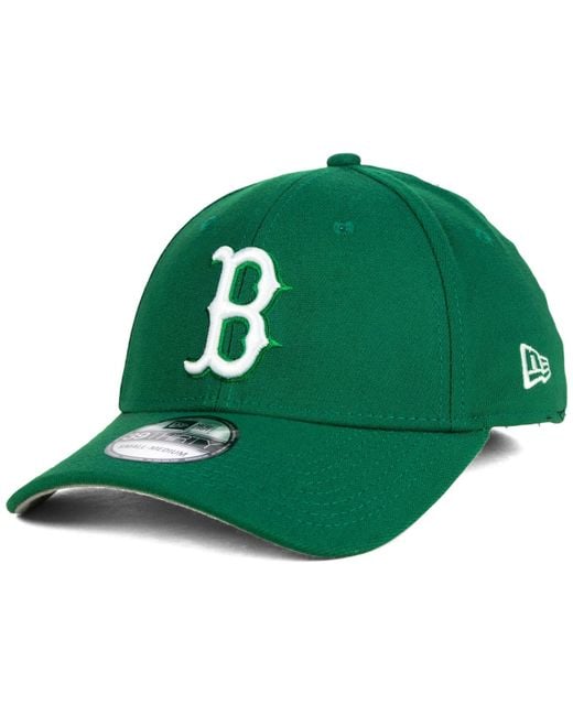 Boston Red Sox Hat Green Shamrock St. Patricks Day Cap jeweled