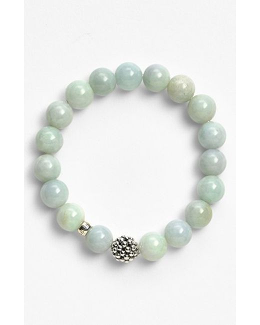 Lagos Bead Stretch Bracelet - Jade in Blue (jade) | Lyst