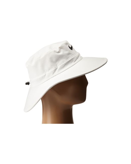 Nike Sun Protect Bucket Cap in White for Men | Lyst