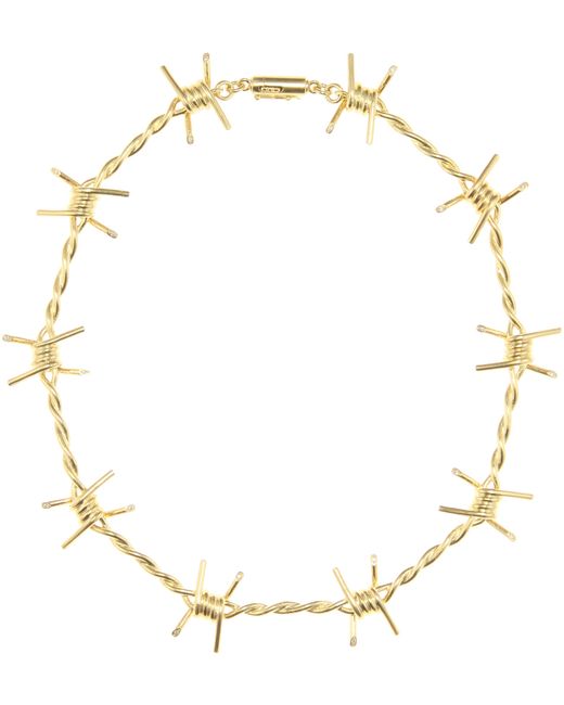 Natasha Zinko Barbed Wire 18kt Silver 