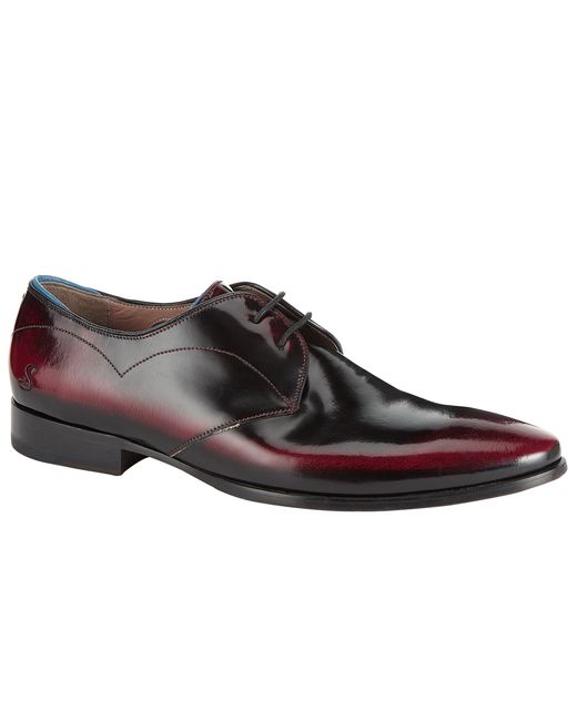 Oliver Sweeney Red Sweeney London Morsang High Shine Leather Derby Shoes for men