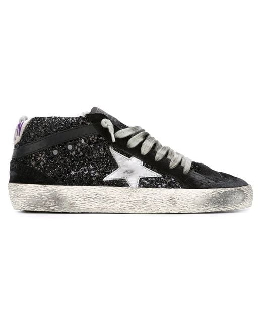 Golden goose deluxe brand 'mid Star' Sneakers in Black Lyst