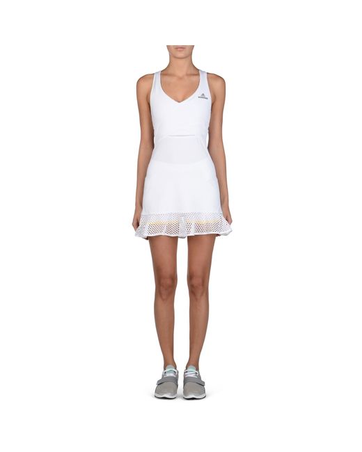 adidas By Stella McCartney White Barricade Tennis Dress | Lyst