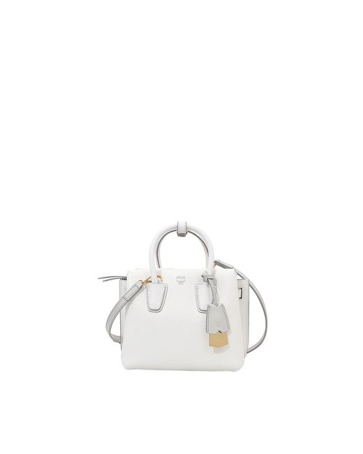 Mcm milla outlet tote small