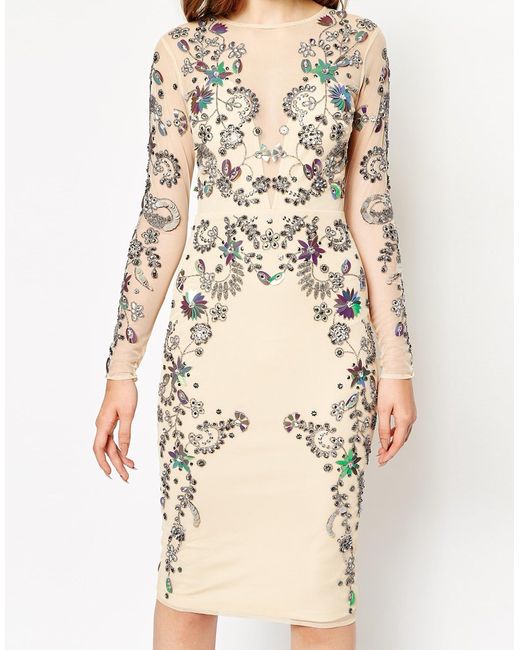 ASOS Synthetic Ergonomic 3d Floral 